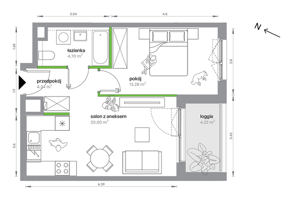 Rzut M Bemowo - BC0203/4