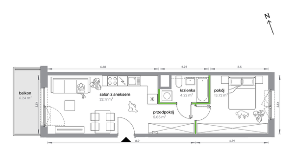 Rzut M Bemowo - BB0201/4