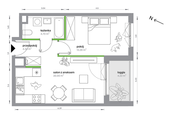 Rzut M Bemowo - BC0303/4