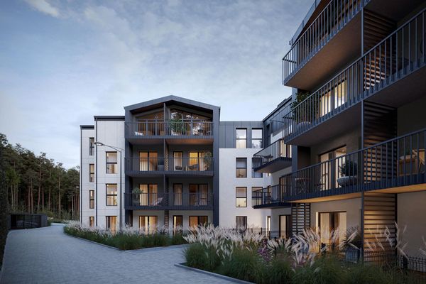 Rzut Zbożowa - Mieszkanie na sprzedaż, Gdynia, Cisowa, 613682  PLN