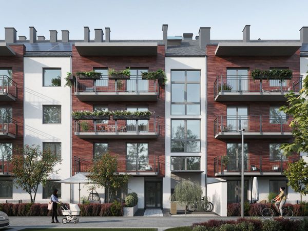 Rzut EcoVista Stabłowice - Mieszkanie na sprzedaż, Wrocław, Fabryczna, 581660  PLN