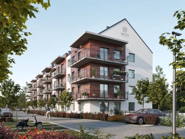 Rzut EcoVista Stabłowice - Mieszkanie na sprzedaż, Wrocław, Fabryczna, 558420  PLN