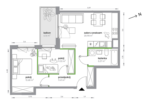 Rzut M Bemowo - BA0403/4