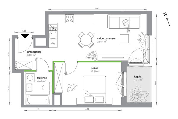 Rzut M Bemowo - BA0302/4