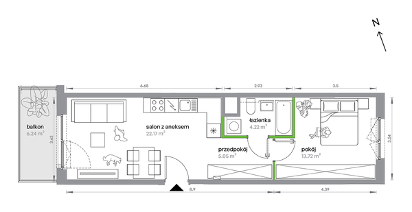 Rzut M Bemowo - BB0301/4