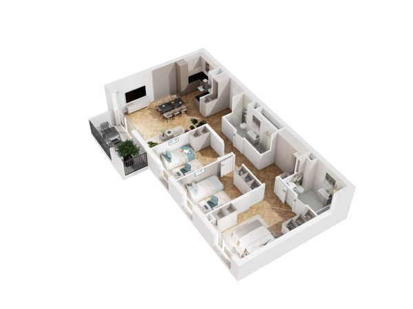 Rzut Aleje Praskie - 137/7