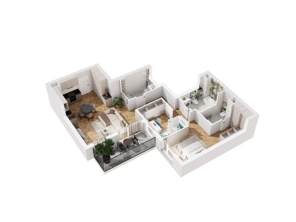 Rzut Aleje Praskie - 103/7