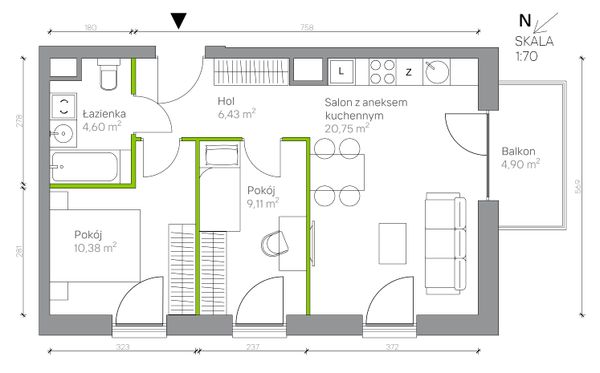 Rzut Jesionowa Vita - B.1.2