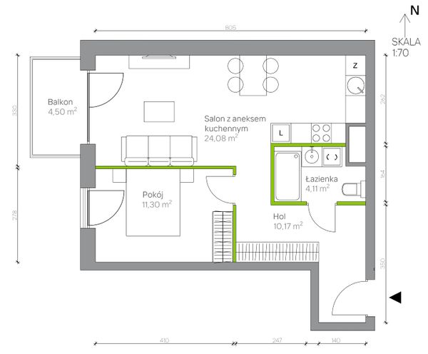Rzut Jesionowa Vita - A.2.5