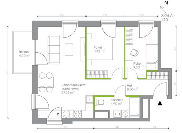 Rzut Jesionowa Vita - B.1.1