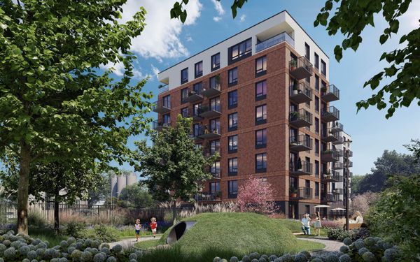Rzut Apartamenty Portowa - Mieszkanie na sprzedaż, Kraków, Podgórze, 1071000  PLN
