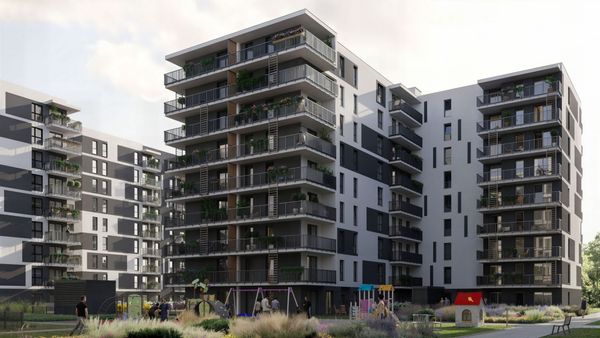 Rzut Viva Piast - Mieszkanie na sprzedaż, Kraków, Mistrzejowice, 581089  PLN