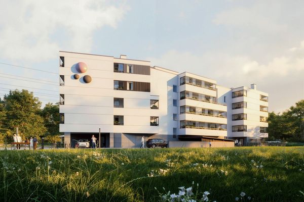 Rzut Miasteczko Nova Sfera - Mieszkanie na sprzedaż, Warszawa, Białołęka, 587972  PLN