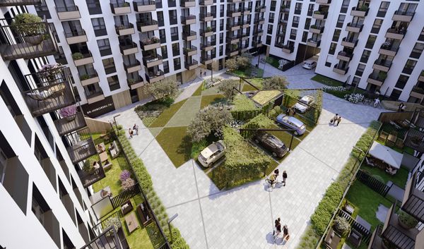 Rzut Braniborska 80 - Mieszkanie na sprzedaż, Wrocław, Stare Miasto, 914056  PLN