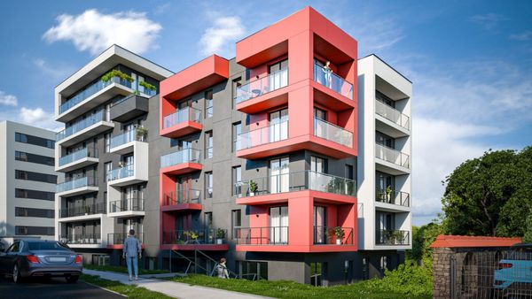 Rzut Wzgórze Krzemionki - Mieszkanie na sprzedaż, Kraków, Podgórze, 1084376  PLN