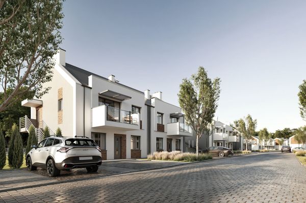 Rzut Aleja Dębowa etap 3.0 - Dom na sprzedaż, Kraków, Podgórze, 1319000  PLN