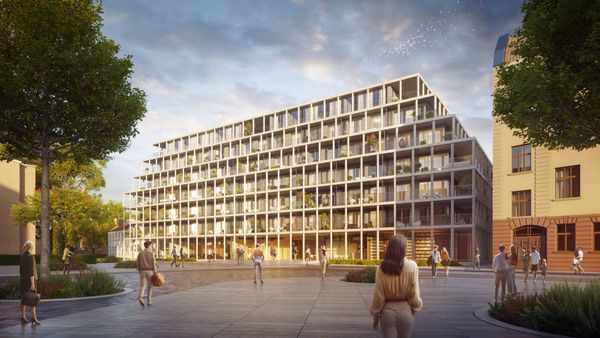 Rzut Browar Hugo Scobel - Mieszkanie na sprzedaż, Gliwice, Śródmieście, 350374  PLN