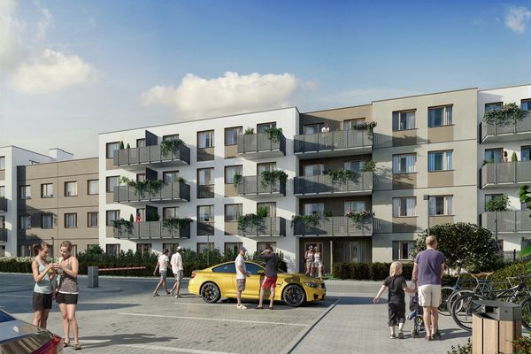 Rzut Piastova Osada - Mieszkanie na sprzedaż, Warszawa, Ursus, 864708  PLN