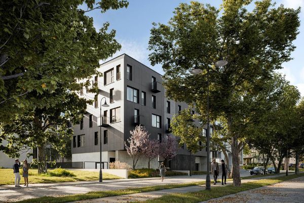 Rzut Kamienna 28 - Mieszkanie na sprzedaż, Gdańsk, Śródmieście, 949035  PLN