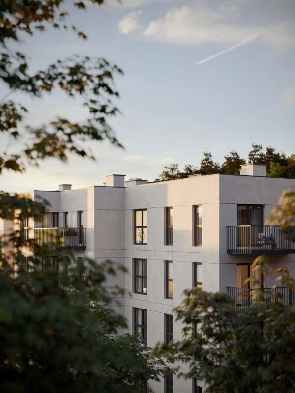 Rzut Zbożowa - Mieszkanie na sprzedaż, Gdynia, Cisowa, 616811  PLN