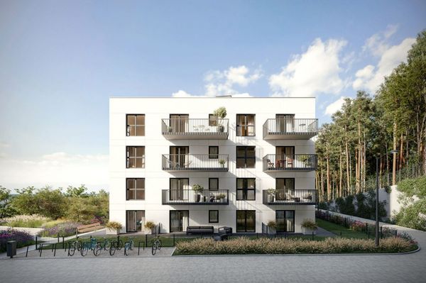 Rzut Zbożowa - Mieszkanie na sprzedaż, Gdynia, Cisowa, 925041  PLN