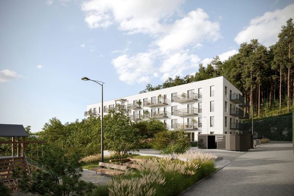 Rzut Zbożowa - Mieszkanie na sprzedaż, Gdynia, Cisowa, 883939  PLN