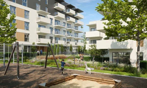 Rzut Nowy Sikornik - Mieszkanie na sprzedaż, Gliwice, Sikornik, 611100  PLN