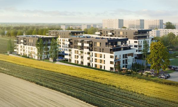 Rzut Nowy Sikornik - Mieszkanie na sprzedaż, Gliwice, Sikornik, 633780  PLN