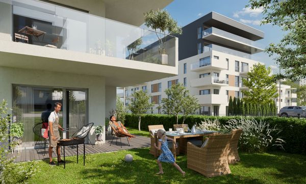 Rzut Nowy Sikornik - Mieszkanie na sprzedaż, Gliwice, Sikornik, 379890  PLN