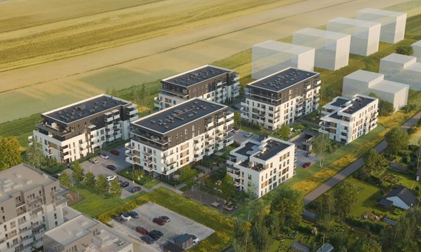 Rzut Nowy Sikornik - Mieszkanie na sprzedaż, Gliwice, Sikornik, 511200  PLN