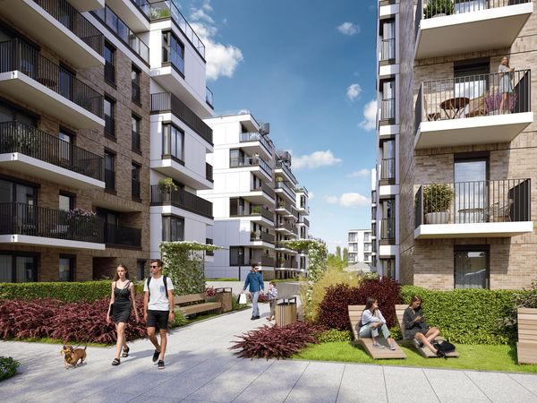 Rzut Apartamenty Park Matecznego - Mieszkanie na sprzedaż, Kraków, Podgórze, 1172864  PLN
