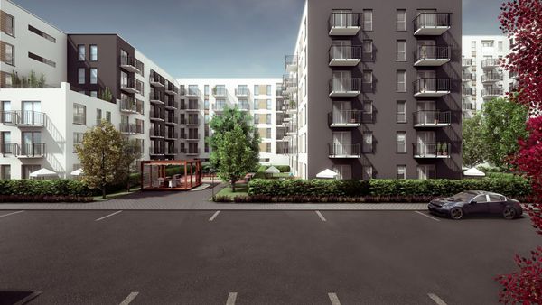 Rzut Osiedle Nowe Winogrady - lokale usługowe  - Komercyjne lokal na sprzedaż, Poznań, Winogrady, 558054  PLN