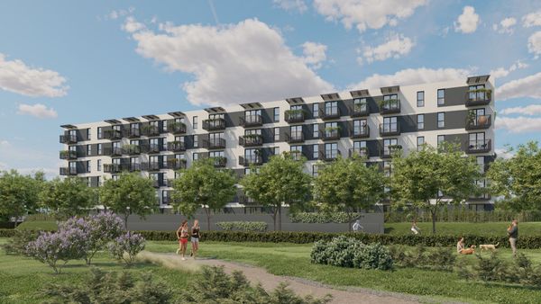 Rzut Enklawa Bukowa II - Mieszkanie na sprzedaż, Kraków, Podgórze, 781044  PLN