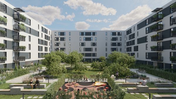 Rzut Enklawa Bukowa II - Mieszkanie na sprzedaż, Kraków, Podgórze, 818196  PLN