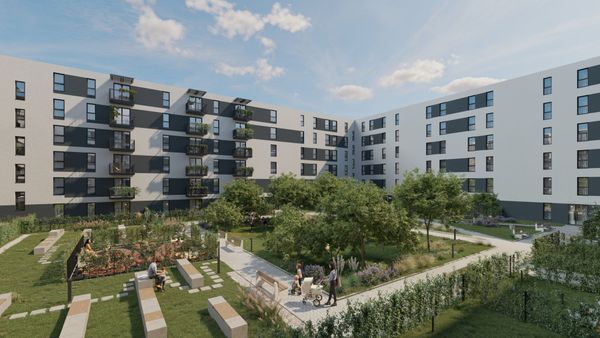 Rzut Enklawa Bukowa II - Mieszkanie na sprzedaż, Kraków, Podgórze, 777903  PLN