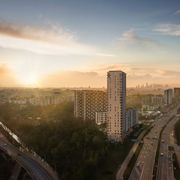 Rzut Mocha Tower - Mieszkanie na sprzedaż, Warszawa, Praga-Południe, 774200  PLN