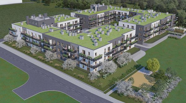 Rzut Olchowy Park - Mieszkanie na sprzedaż, Warszawa, Białołęka, 523279  PLN