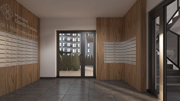 Rzut Murapol Osiedle Faktoria - Mieszkanie na sprzedaż, Łódź, Polesie, 597413  PLN