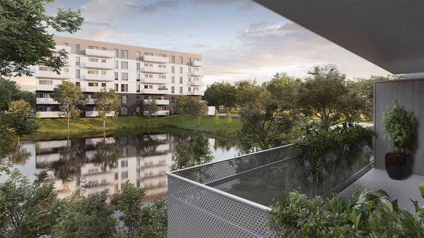 Rzut Murapol Osiedle Szafirove - Mieszkanie na sprzedaż, Gliwice, Stare Gliwice, 595589  PLN