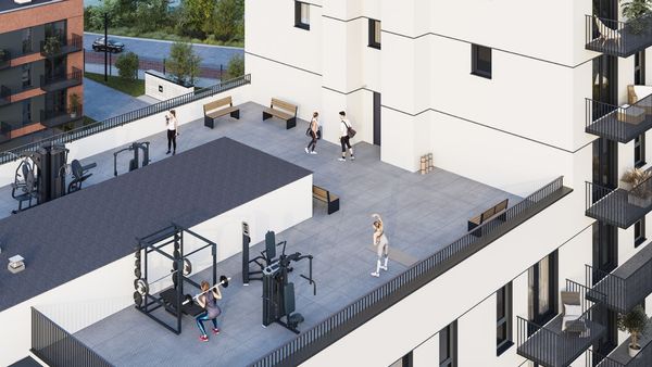 Rzut Murapol Corfa - Mieszkanie na sprzedaż, Katowice, Wełnowiec-Józefowiec, 693612  PLN