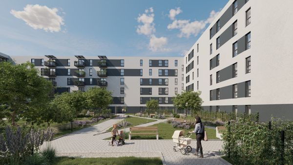 Rzut Enklawa Bukowa II - Mieszkanie na sprzedaż, Kraków, Podgórze, 684213  PLN