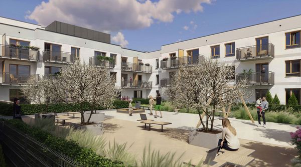 Rzut Olchowy Park - Mieszkanie na sprzedaż, Warszawa, Białołęka, 523279  PLN