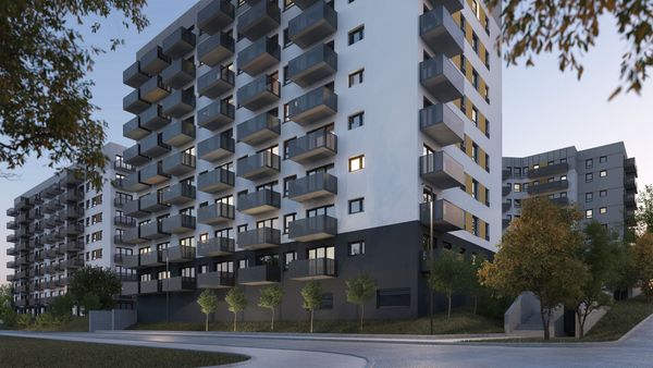 Rzut Osiedle Verde - Mieszkanie na sprzedaż, Poznań, Żegrze, 477494  PLN
