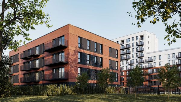 Rzut Murapol Corfa - Mieszkanie na sprzedaż, Katowice, Wełnowiec-Józefowiec, 693612  PLN