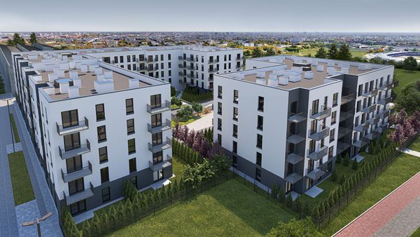 Rzut Murapol Osiedle Faktoria - Mieszkanie na sprzedaż, Łódź, Polesie, 533608  PLN