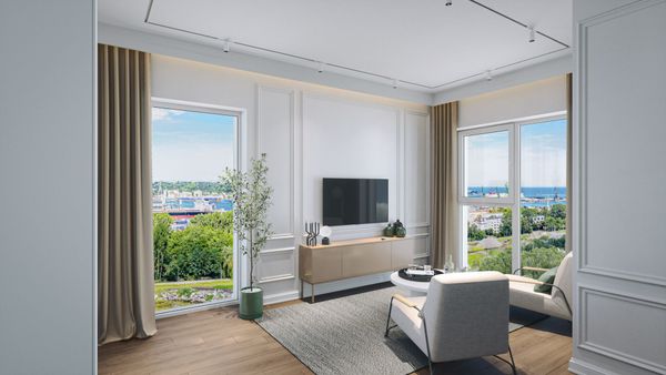 Rzut Wendy - Mieszkanie na sprzedaż, Gdynia, Śródmieście, 677655  PLN