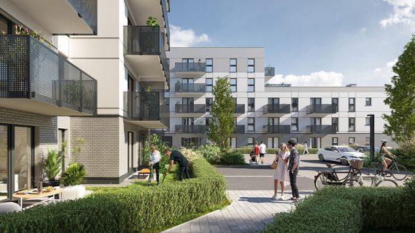 Rzut Murapol GreenCity - Mieszkanie na sprzedaż, Kraków, Bieżanów-Prokocim, 917843  PLN