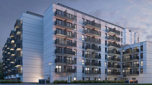 Rzut  Murapol Motivo - Mieszkanie na sprzedaż, Wrocław, Fabryczna, 430048  PLN