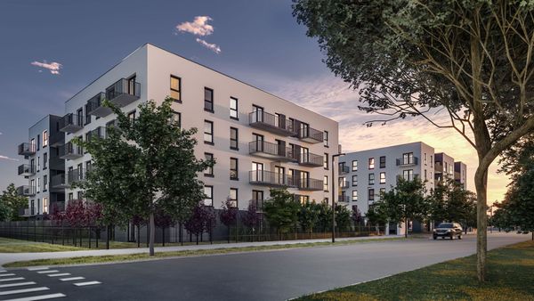 Rzut Murapol Osiedle Faktoria - Mieszkanie na sprzedaż, Łódź, Polesie, 533608  PLN
