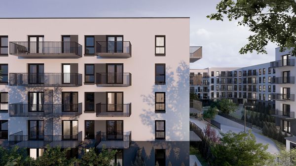 Rzut Murapol Osiedle Faktoria - Mieszkanie na sprzedaż, Łódź, Polesie, 533608  PLN